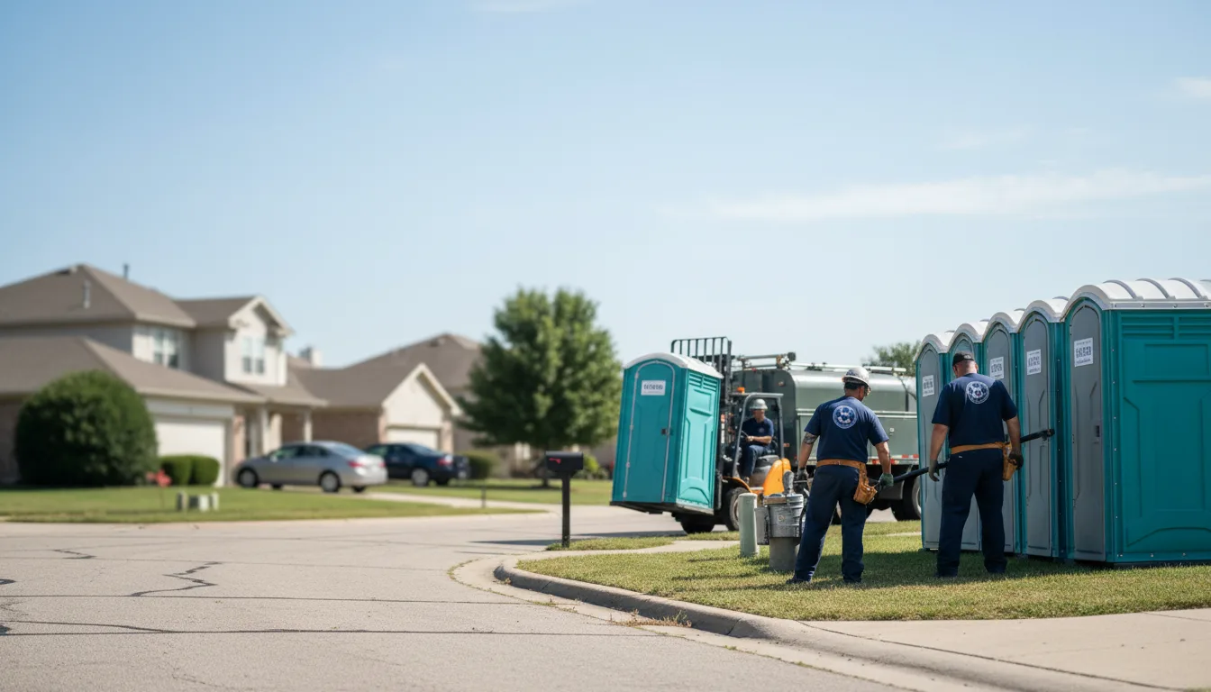 Porta Potty Rental in South Wayne, WI near me